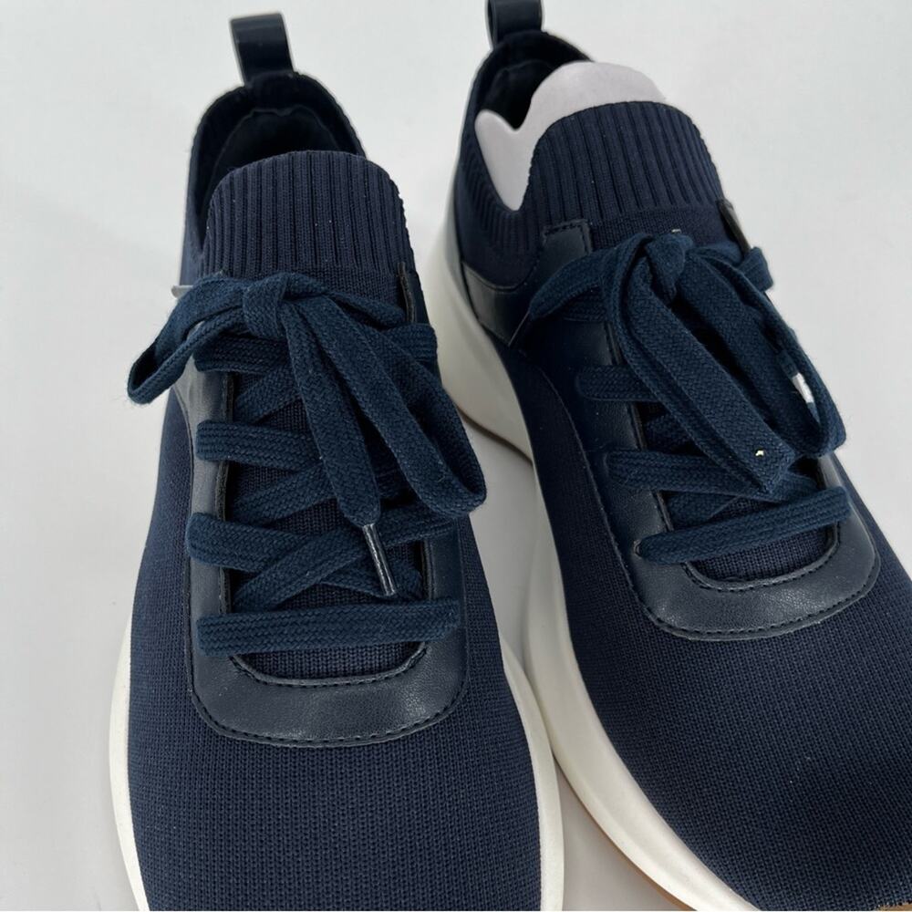Giani Bernini Floraa Knit Sneakers Navy Memory Foam - Size 9 - Picture 5 of 14